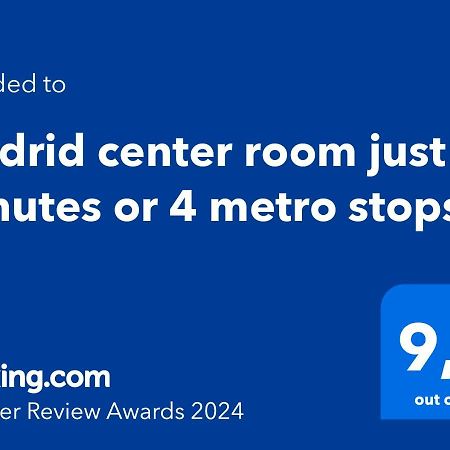Madrid Center Room Private 7 Minutes Or 4 Metro Stops Extérieur photo